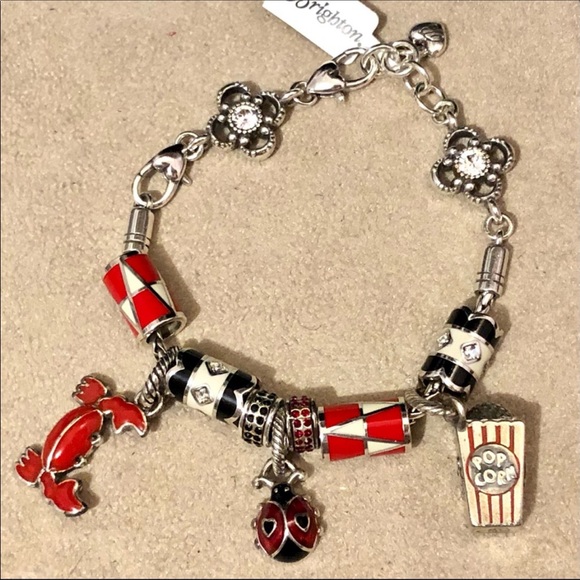 🆕Listing! Brighton Ladybug charm Red & black enamel w hearts for spots Retired - Picture 4 of 7